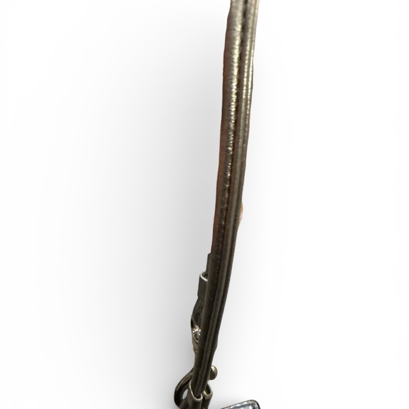 🍍🍍 Coach Julia Op Art Signature Lurex Zip Wallet/Wristlet - Picture 3 of 5